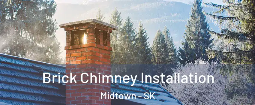  Brick Chimney Installation Midtown - SK