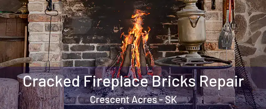  Cracked Fireplace Bricks Repair Crescent Acres - SK