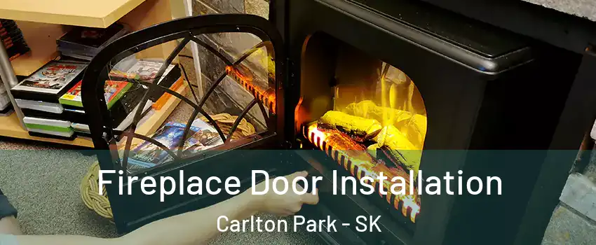 Fireplace Door Installation Carlton Park - SK