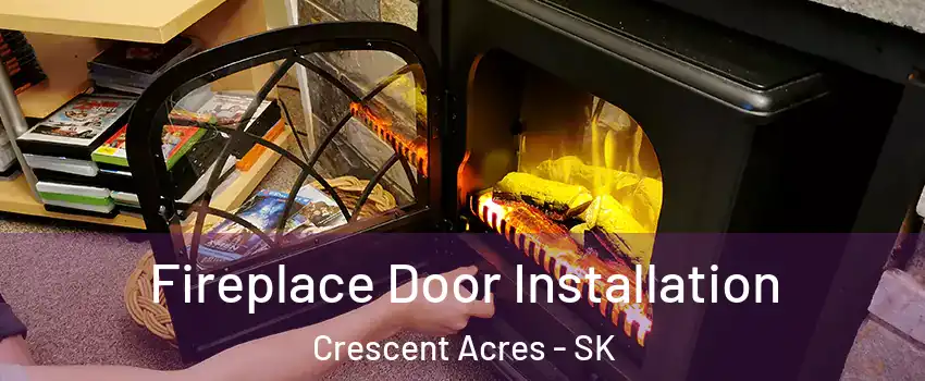  Fireplace Door Installation Crescent Acres - SK