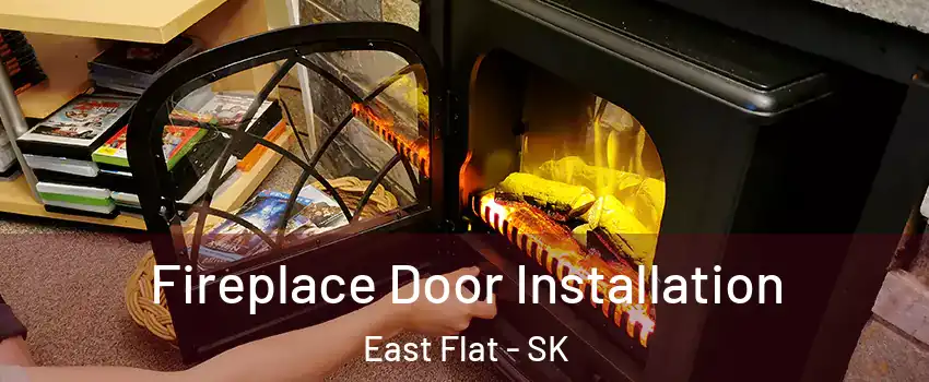 Fireplace Door Installation East Flat - SK
