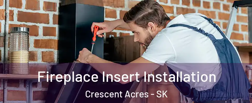  Fireplace Insert Installation Crescent Acres - SK