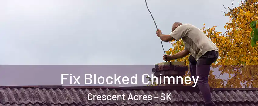 Fix Blocked Chimney Crescent Acres - SK