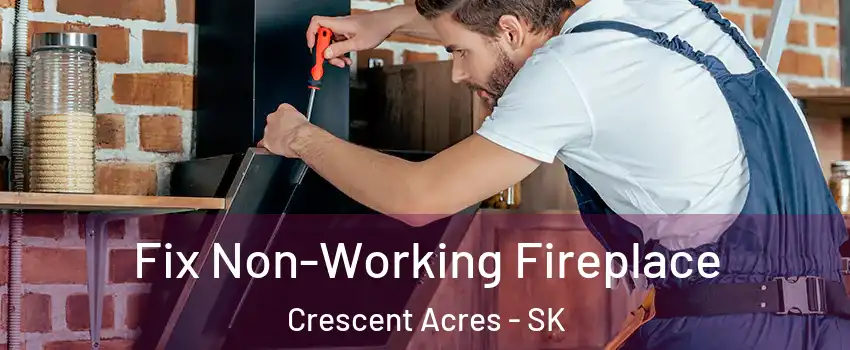  Fix Non-Working Fireplace Crescent Acres - SK