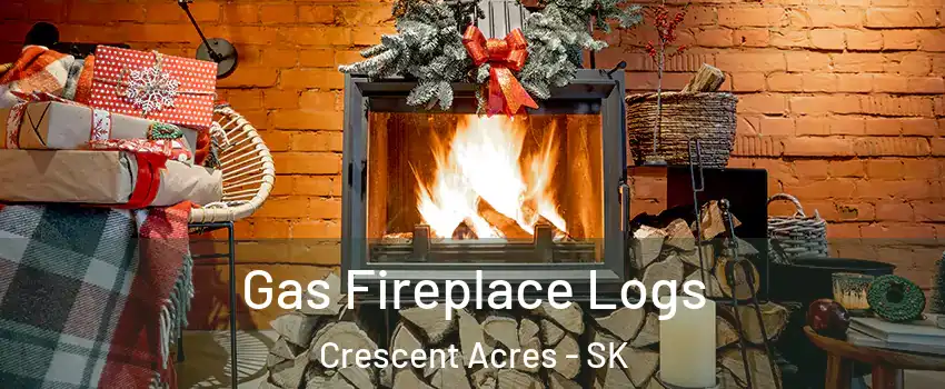  Gas Fireplace Logs Crescent Acres - SK