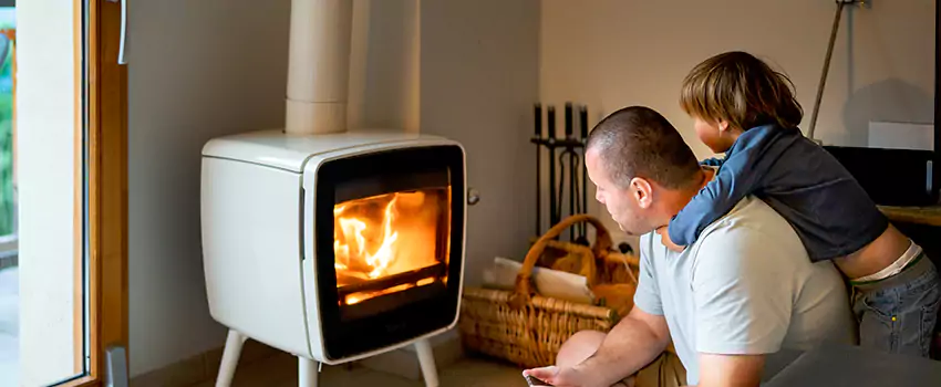 Morso Cast Iron Fireplace Insert Installation in Prince Albert, SK