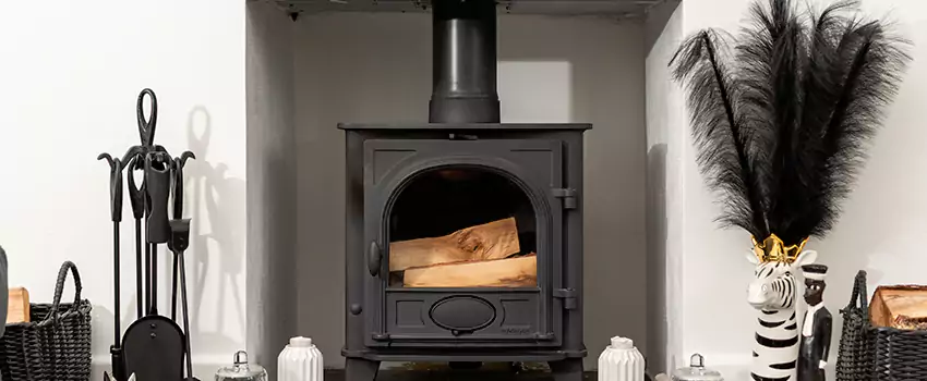 Thelin Hearth Products Providence Pellet Insert Fireplace Installation in Prince Albert, SK