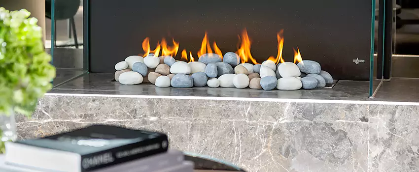 Double-Height Fireplace Design Refurbishment in Prince Albert, Saskatchewan
