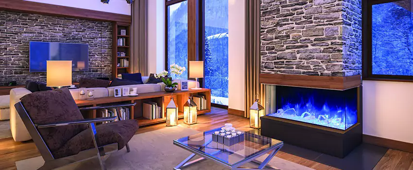 Dynamic Flame Color Fireplace Installation in Prince Albert, SK
