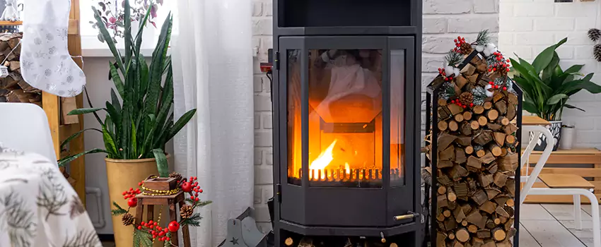 Thelin Hearth Products Direct Vent Gas Stove Fireplace Inspection in Prince Albert, SK