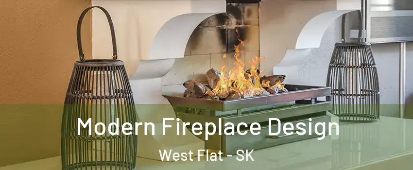  Modern Fireplace Design West Flat - SK