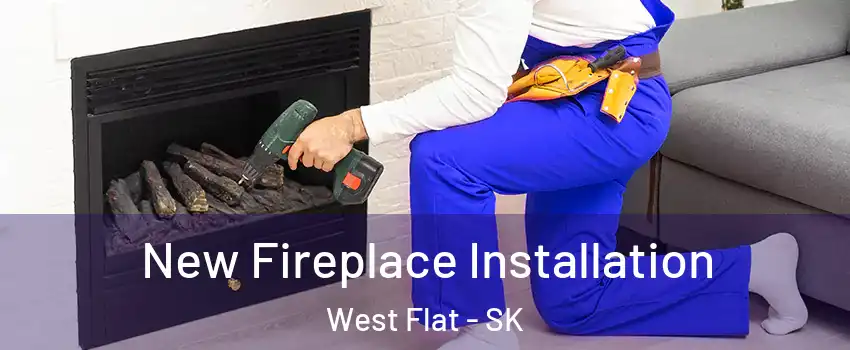 New Fireplace Installation West Flat - SK